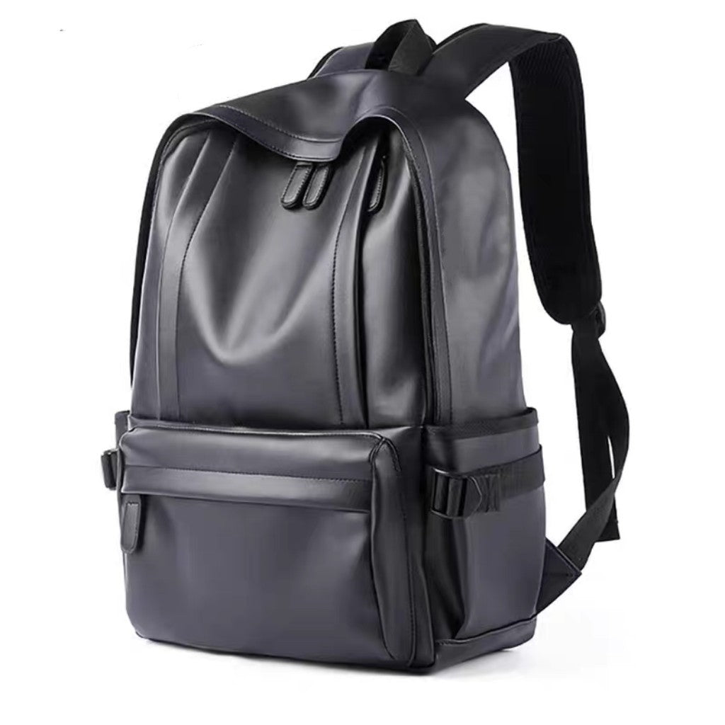 Schlanker Kunstleder-Rucksack Karnz