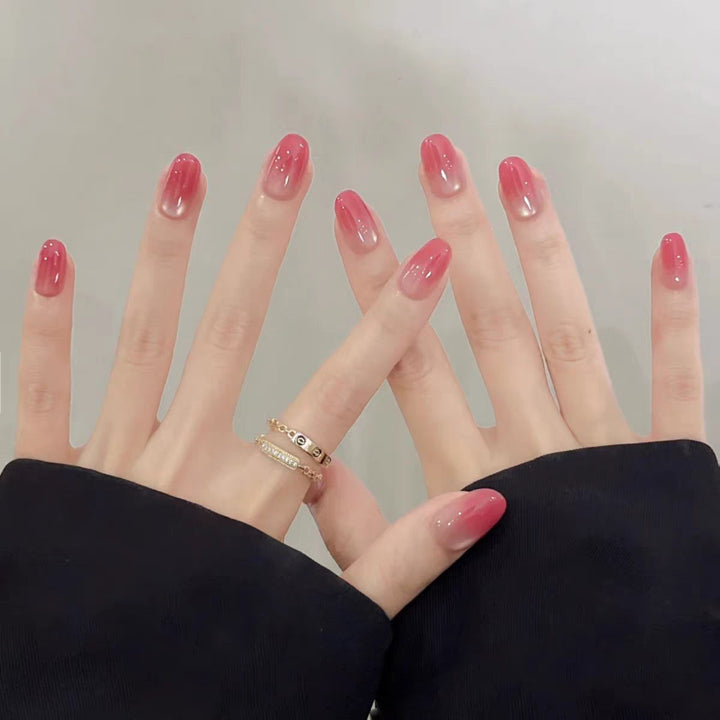 Künstlerisch geprägtes Druck-Nagelset Karnz