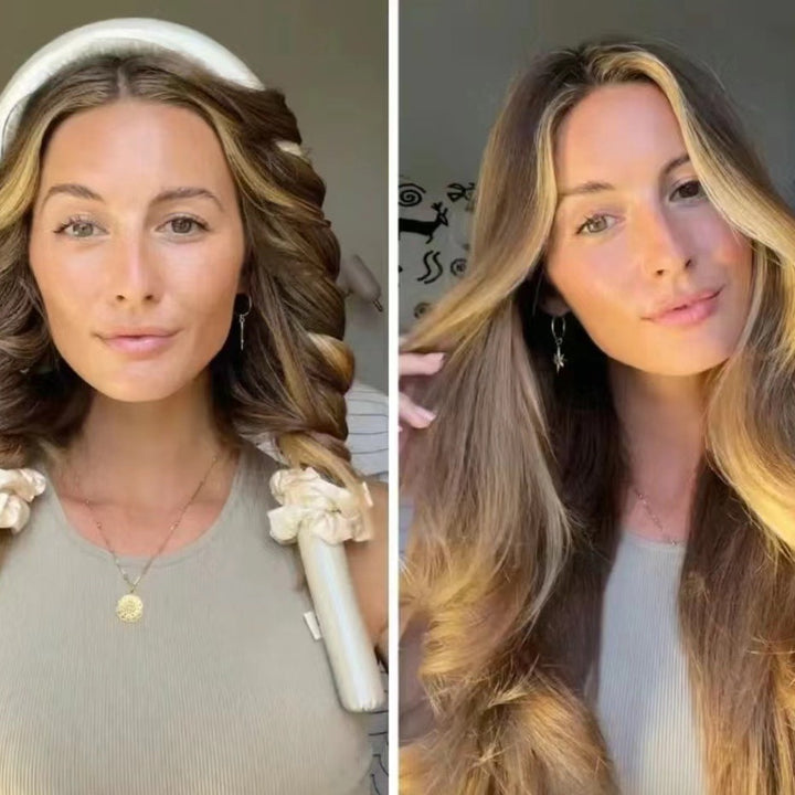 Eleganter Haartuch mit Spitzenbesatz