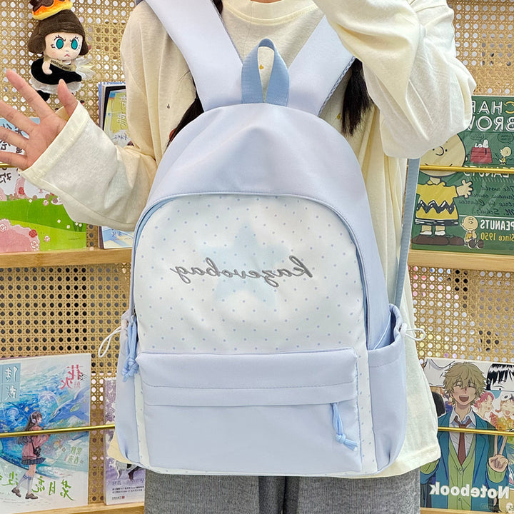 Stylische mit Sternen verzierte lässige Rucksack Karnz