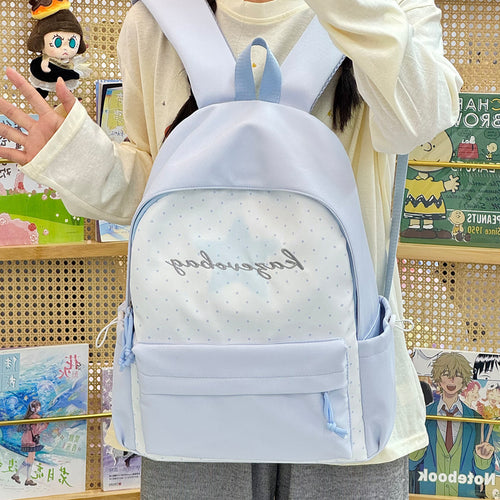 Stylische mit Sternen verzierte lässige Rucksack Karnz