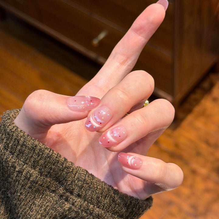 Kunstnägel mit Glamourösem Glitzereffekt Karnz