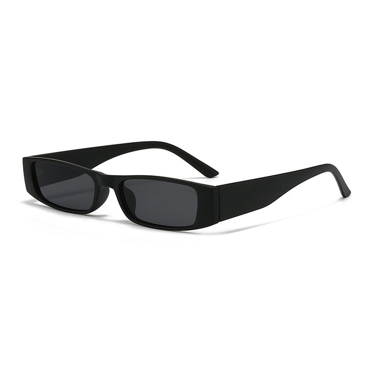 Damen moderne rechteckige Sonnenbrille mit angesagtem Design Karnz