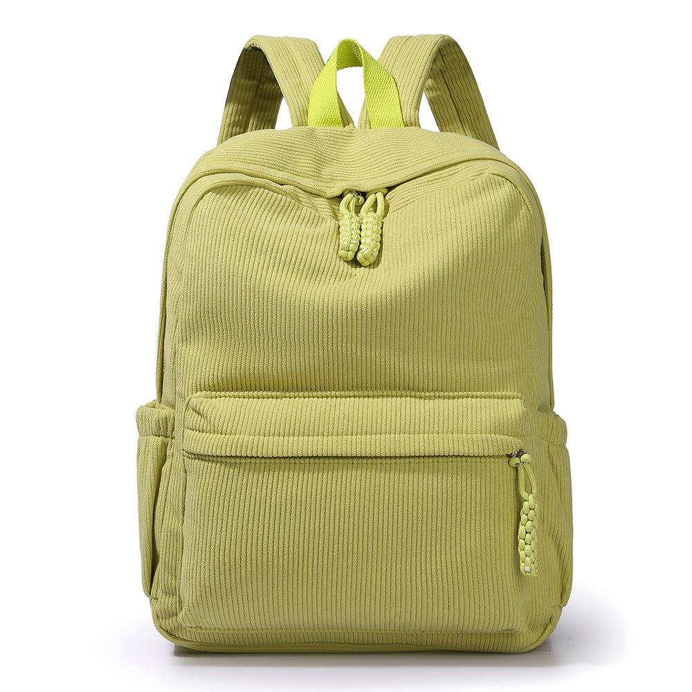 Texturierter Stoff Reise-Rucksack Karnz