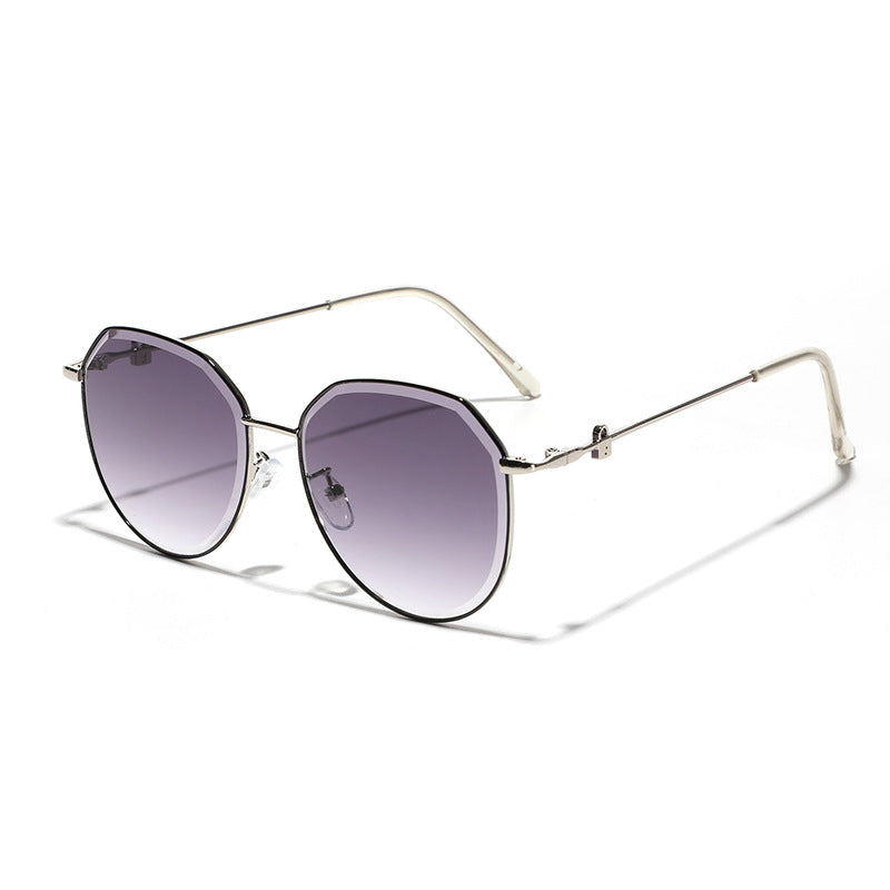 Damen geometrische Sonnenbrille im eleganten Design Karnz