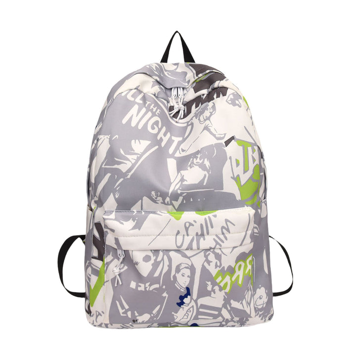 Grafikdruck Kordelzug Rucksack Karnz