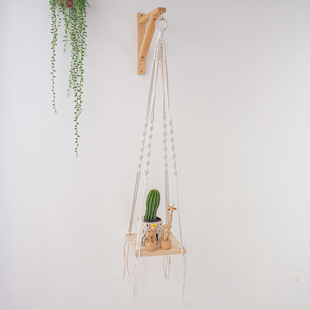 Macrame Pflanzenhängeregal Karnz