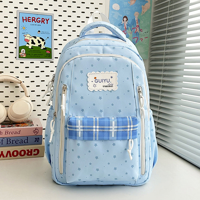 Stylische Stern-Druck Rucksack Karnz 1791205961