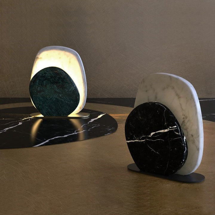 Abstract Marmor Dekorative Tischlampe