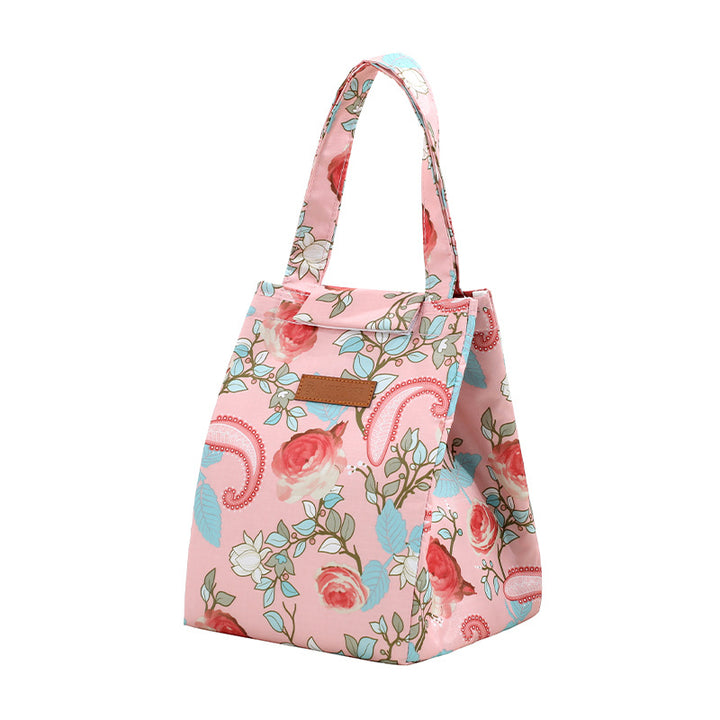 Blumenprint Isolierte Lunch-Tasche Karnz