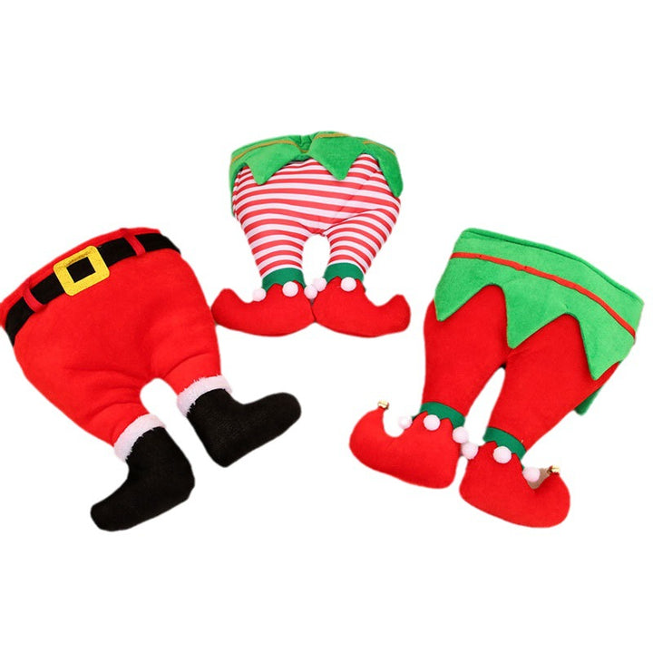 Dekoratives Santa Bein Kissen Karnz