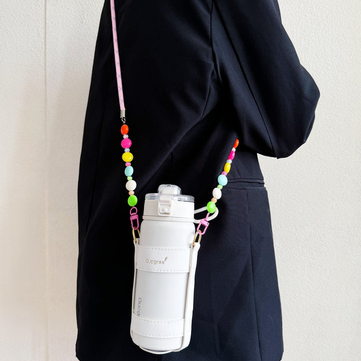 Handykette mit bunten Perlen Karnz