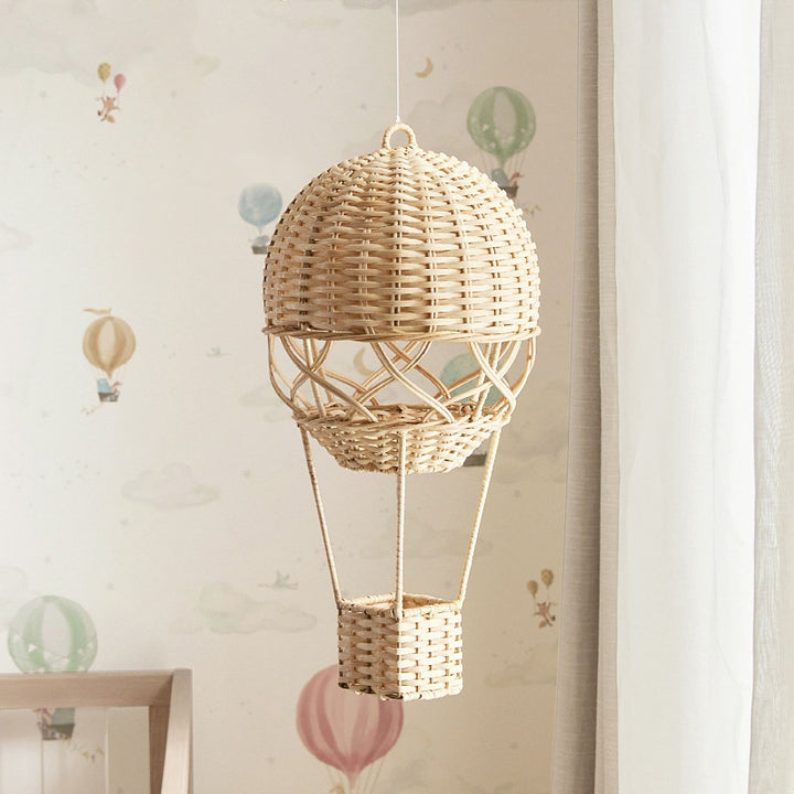 Handgefertigte Hängelampe im Heißluftballon-Design Karnz