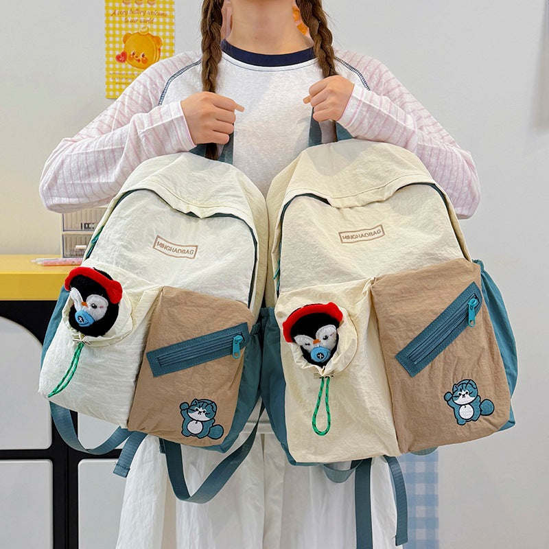 Verspielt Multi-Taschen Leger Rucksack Karnz
