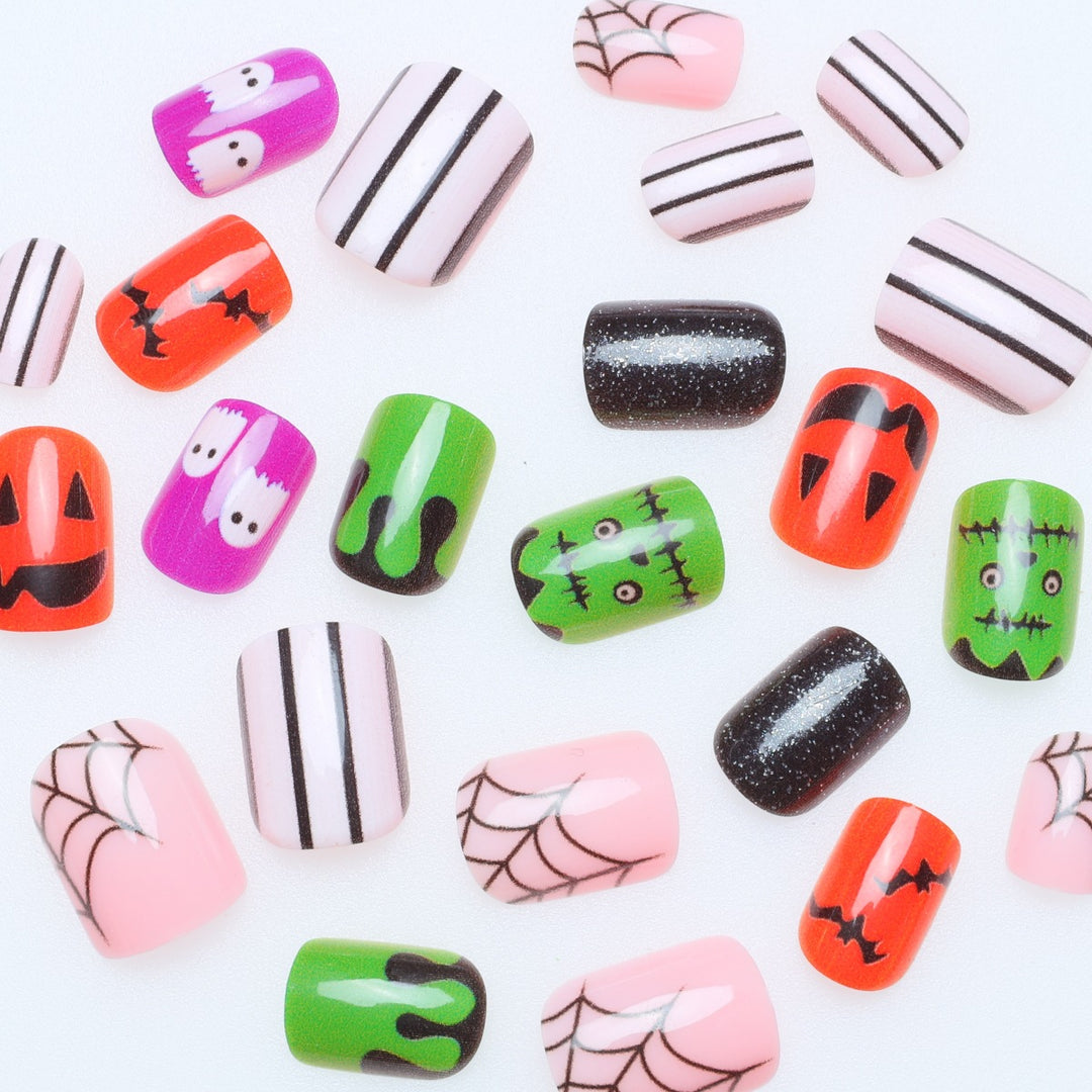 Halloween-Themen Nagelkunst Karnz