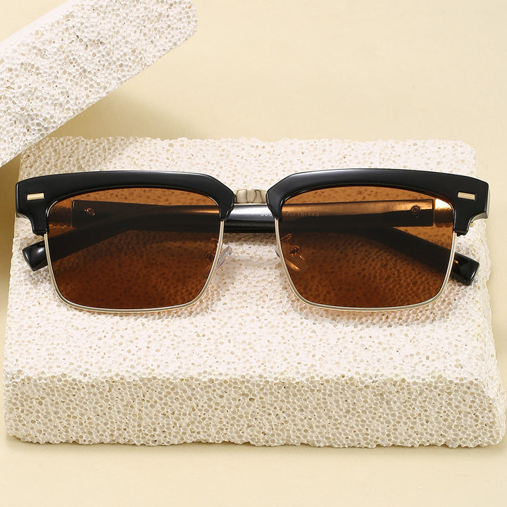 Modische Sonnenbrille mit Quadratischem Rahmen und Stilvollem Design Karnz