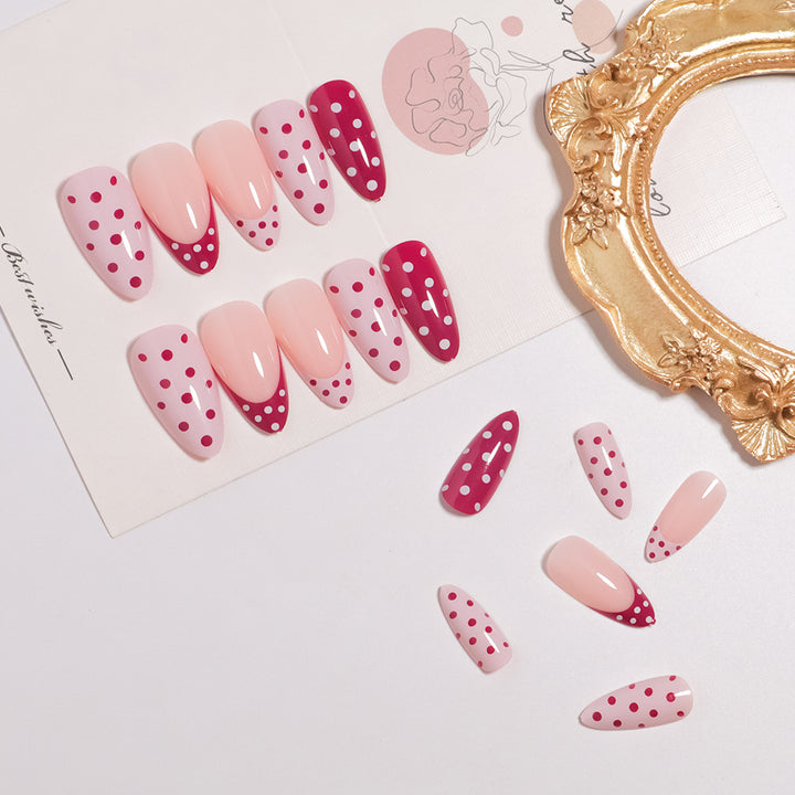 Polka Dot Design Press-On Nägel Karnz