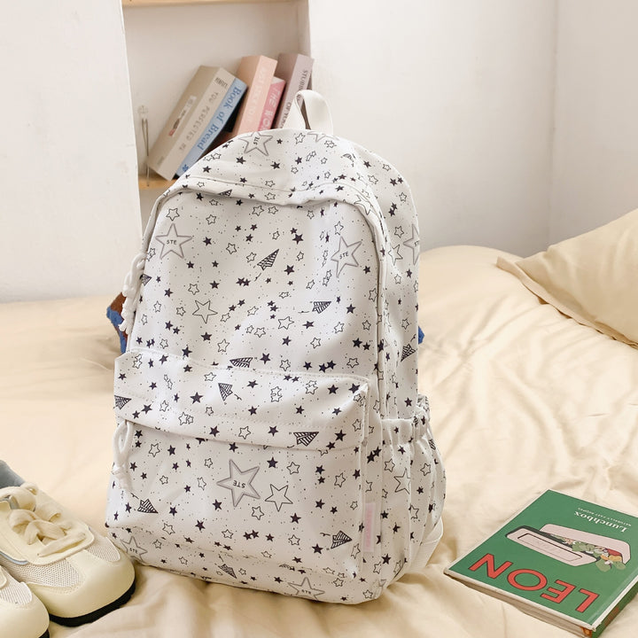 Sternmuster-Schulrucksack