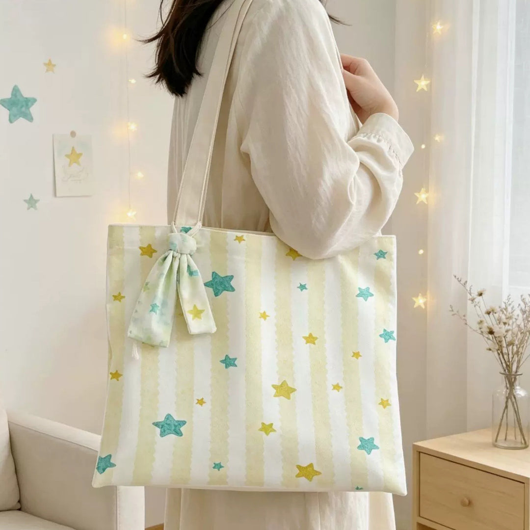Stilvolle Sternenprint-Tasche