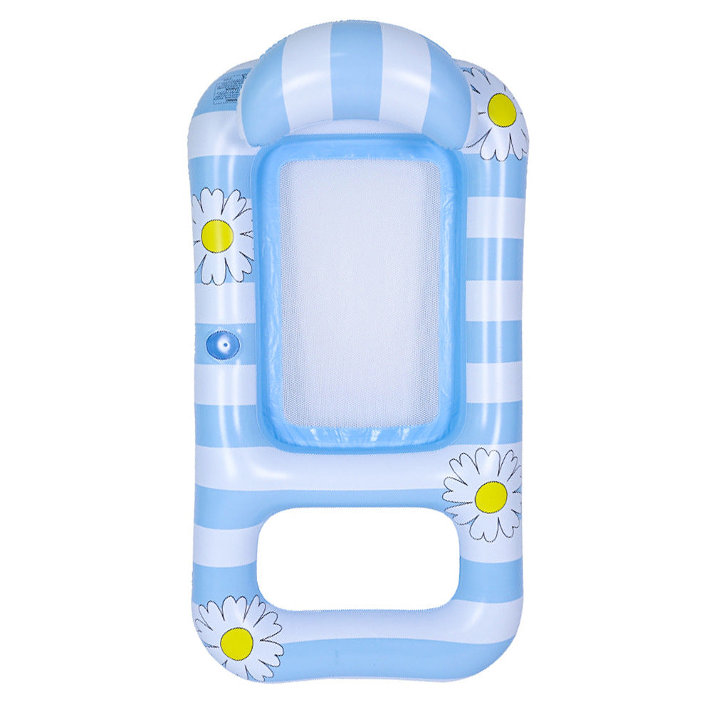 Damen Aufblasbare Badeliege mit Blumendesign Karnz