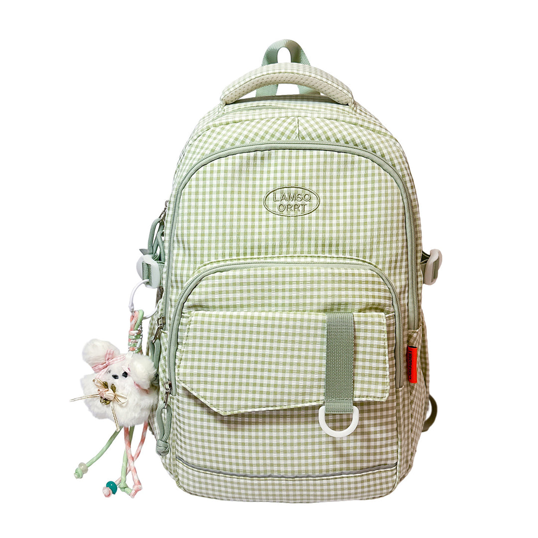Stylische Schachbrettmuster-Rucksack Karnz 1791205963