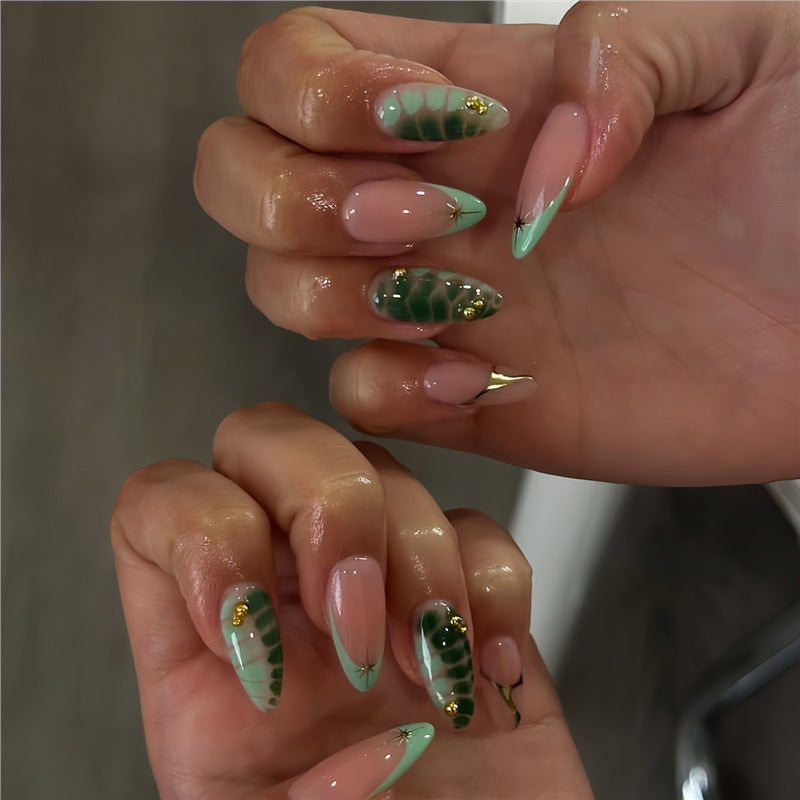 Premium Künstlerische Gel Nagelkunst Verlängerungen Karnz