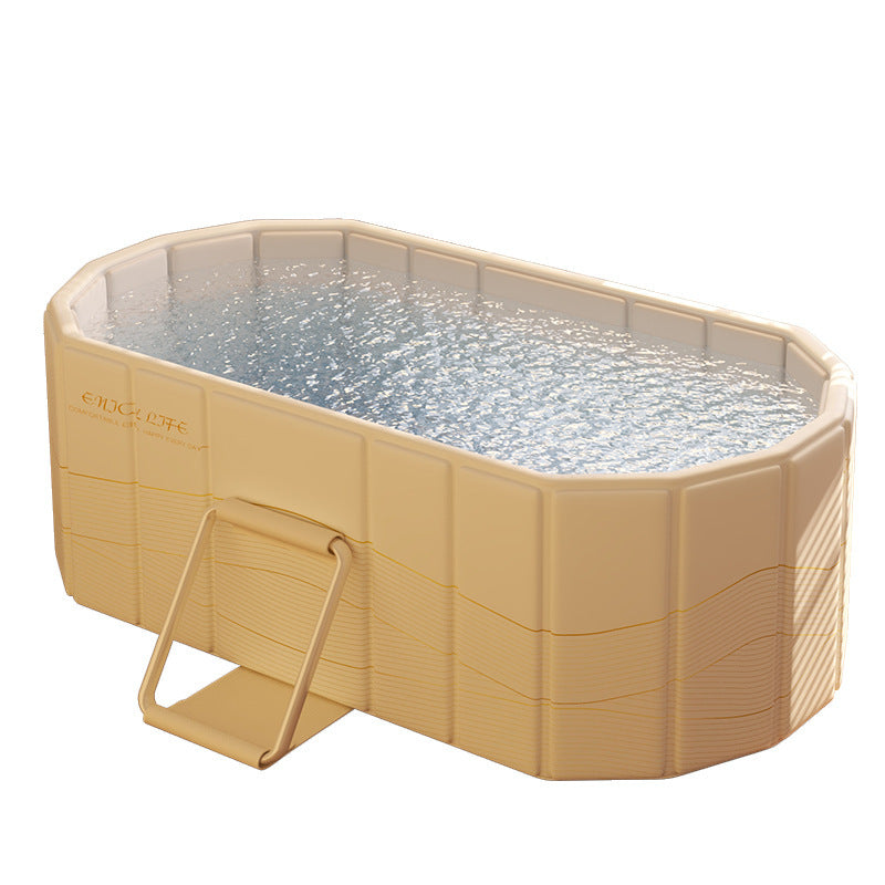 Damen Aufblasbares Kinder-Schwimmbecken mit buntem Blumenmuster Karnz