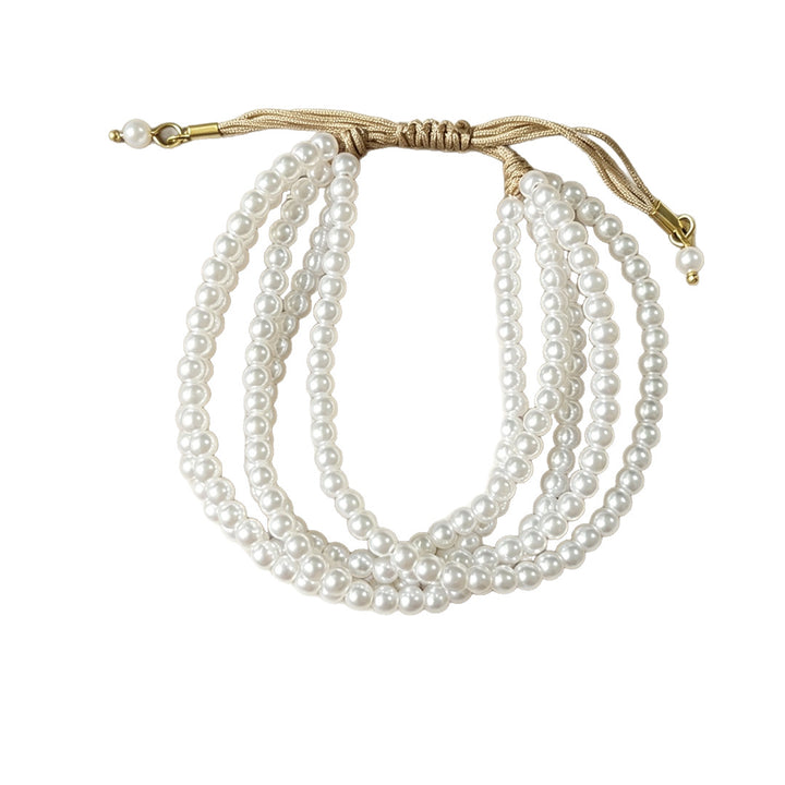 Mehrschichtige Perlenarmband Karnz