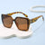 Damen modische geometrische Sonnenbrille im urbanen Stil Karnz