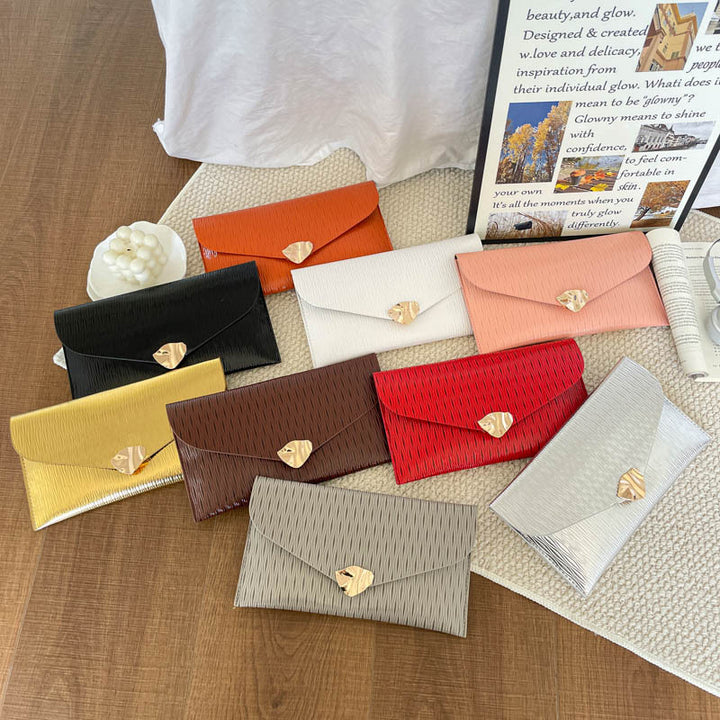 Elegante Patelleder Abend-Clutch