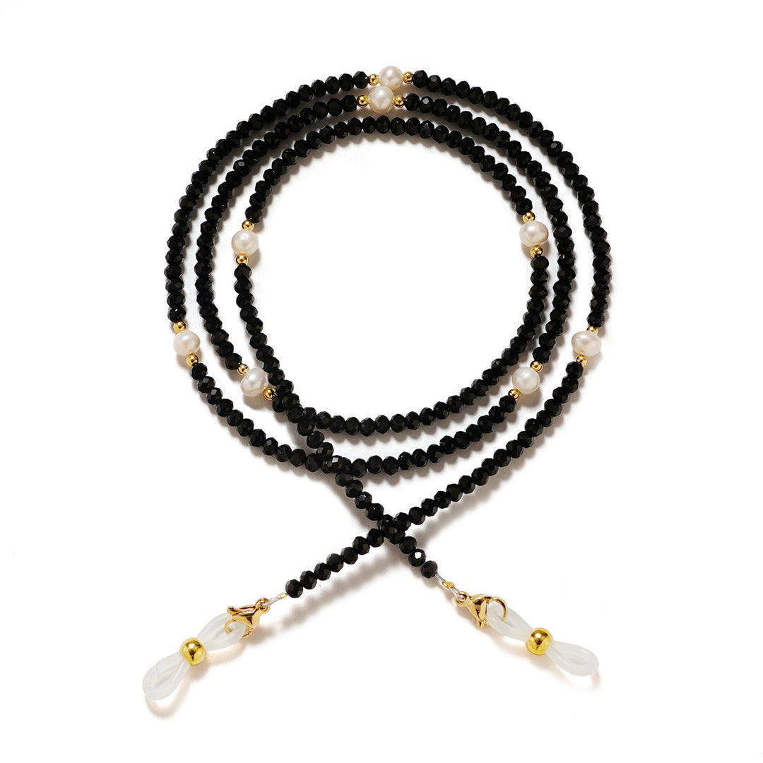 Elegante Perlbrillekette Karnz