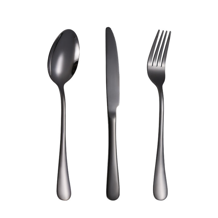 Elegantes Edelstahl-Besteckset mit Ergonomischem Griff Karnz