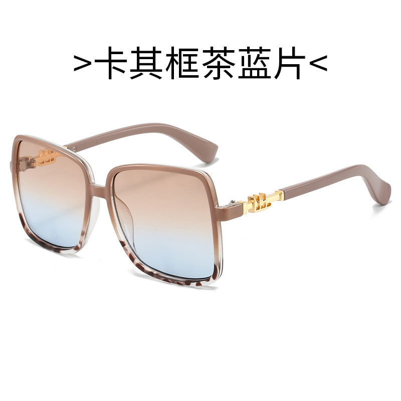 Damen Modische Sonnenbrille mit einzigartigem Farbverlauf Karnz