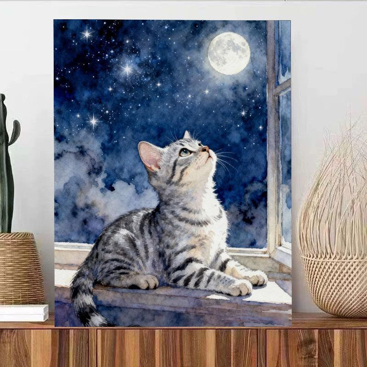 Katzen-Themen Wandkunst Karnz