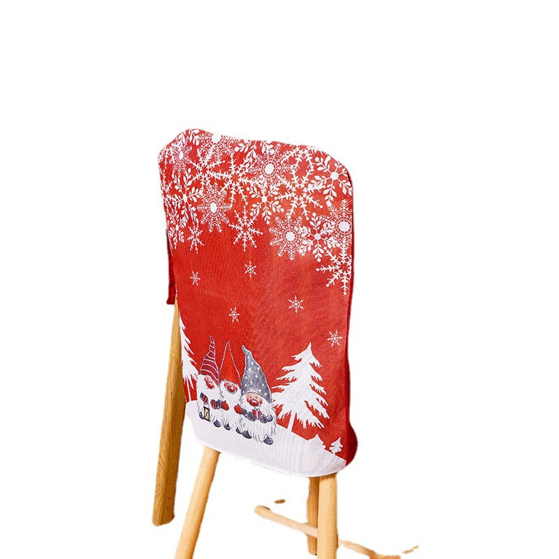 Festliche Stuhlüberzüge mit Weihnachtsmotiven Karnz
