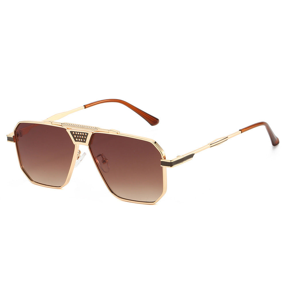Damen Sonnenbrille im luxuriösen, geometrischen Design Karnz