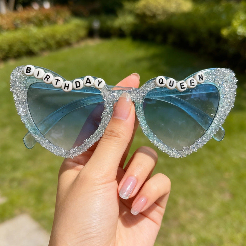 Herzförmige Feier-Sonnenbrille Karnz