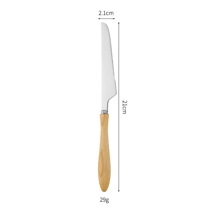 Professionelles und Ergonomisches Brotmesser mit Holzgriff Karnz