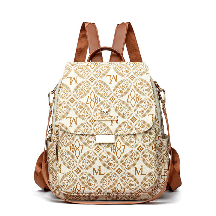 Designer gemusterter Rucksack