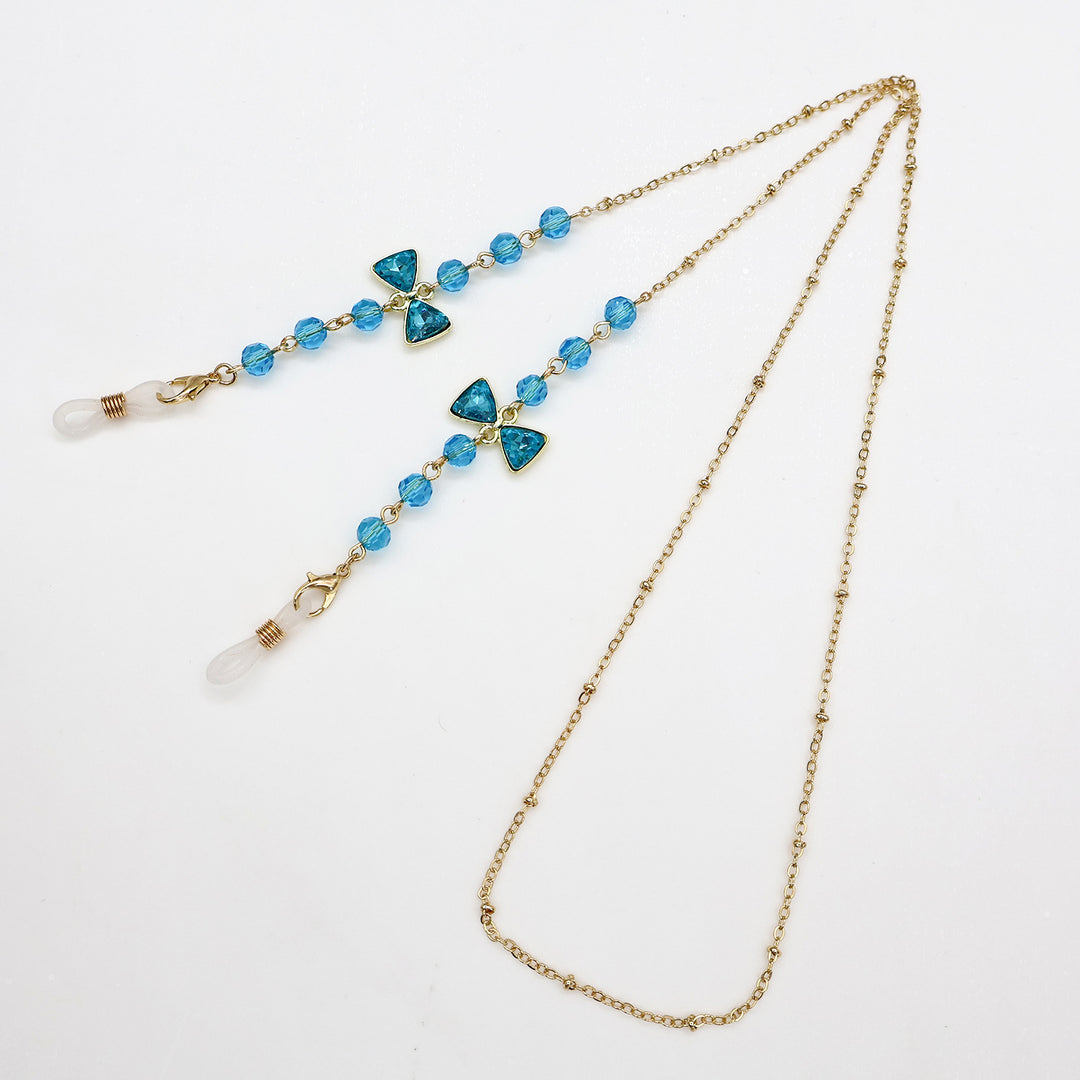 Elegante mit Schleife dekorierte Halskette Karnz