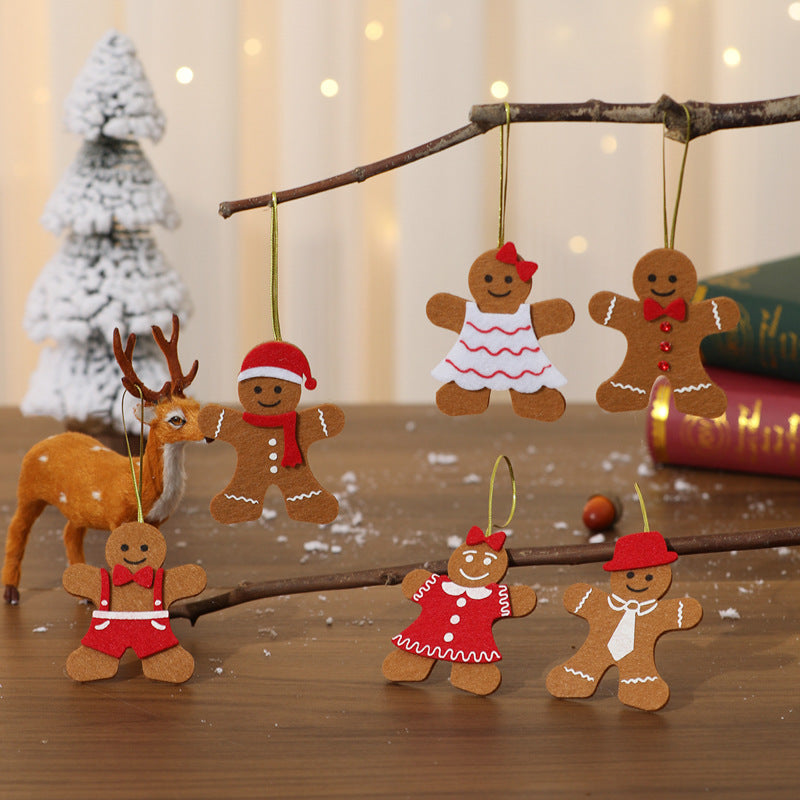 Dekorative Filz Weihnachtsornamente Karnz