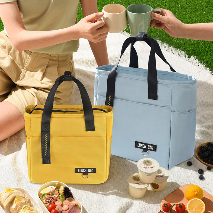 Stylische isolierte Lunch-Tasche