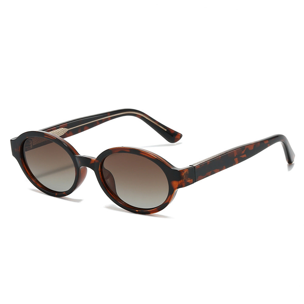 Damen modische Sonnenbrille im ovalen Stil mit speziellem Tragekomfort Karnz