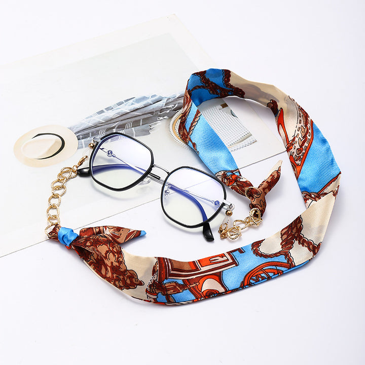 Fashion Seidenbrillen-Kette Karnz