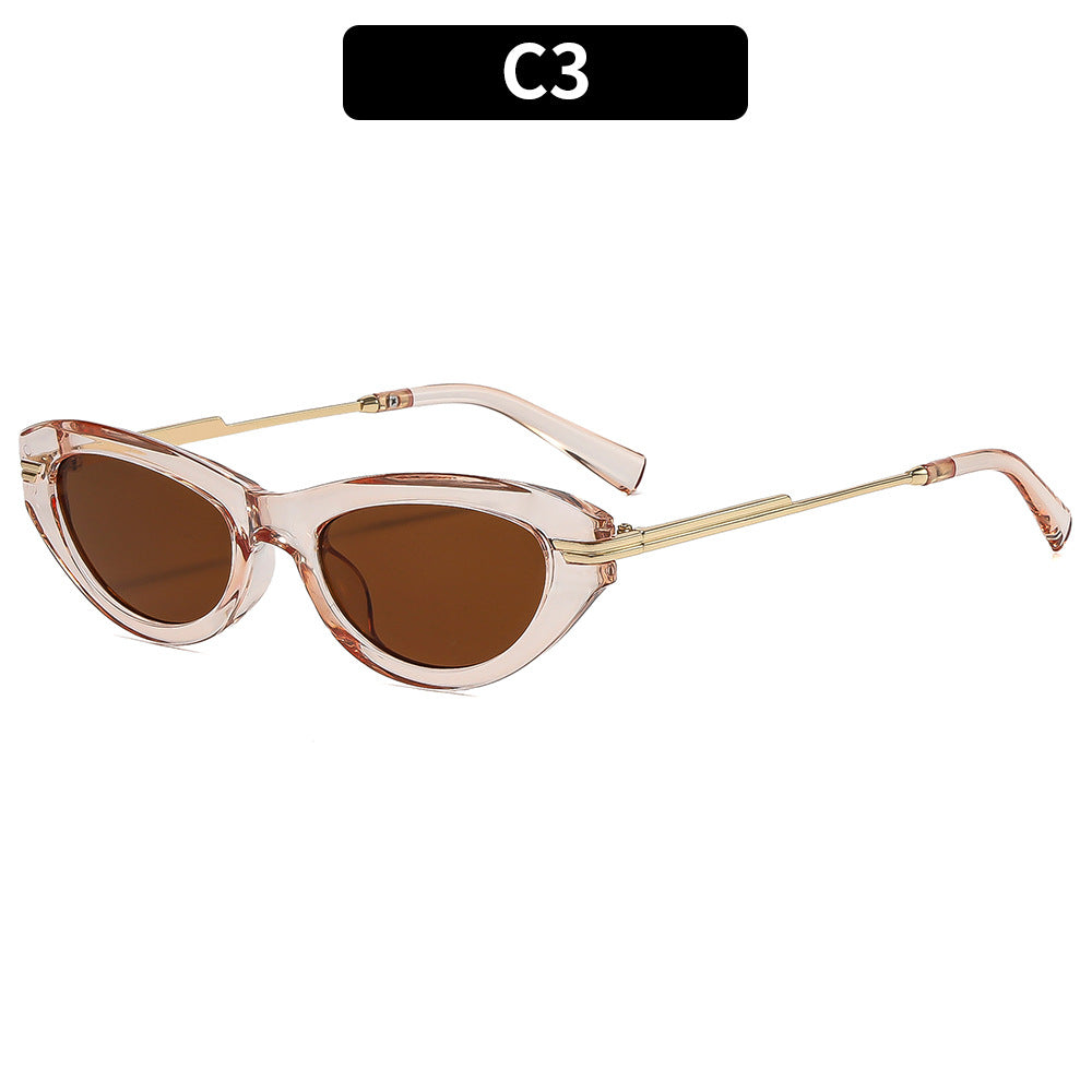 Cat-Eye-Rahmen-Sonnenbrille