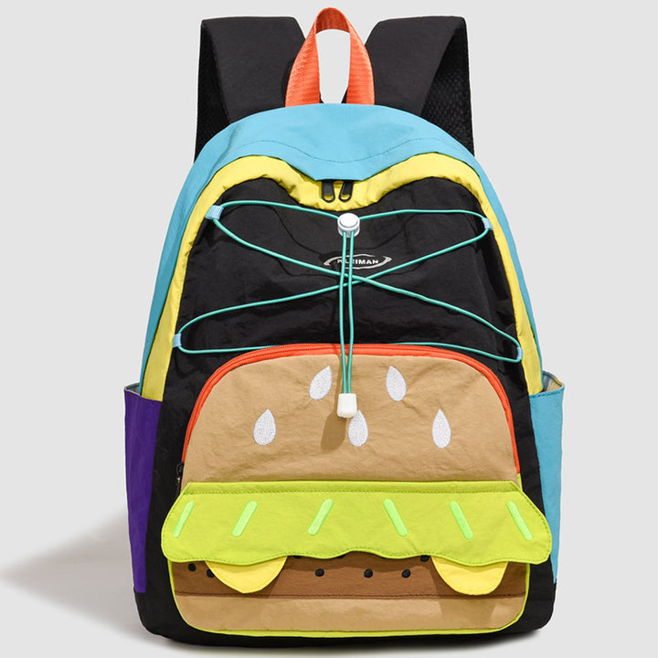 Lustiger gemusterter Rucksack