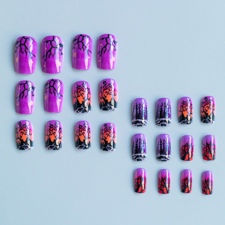 Künstlerisches Halloween Nagelkunst Set