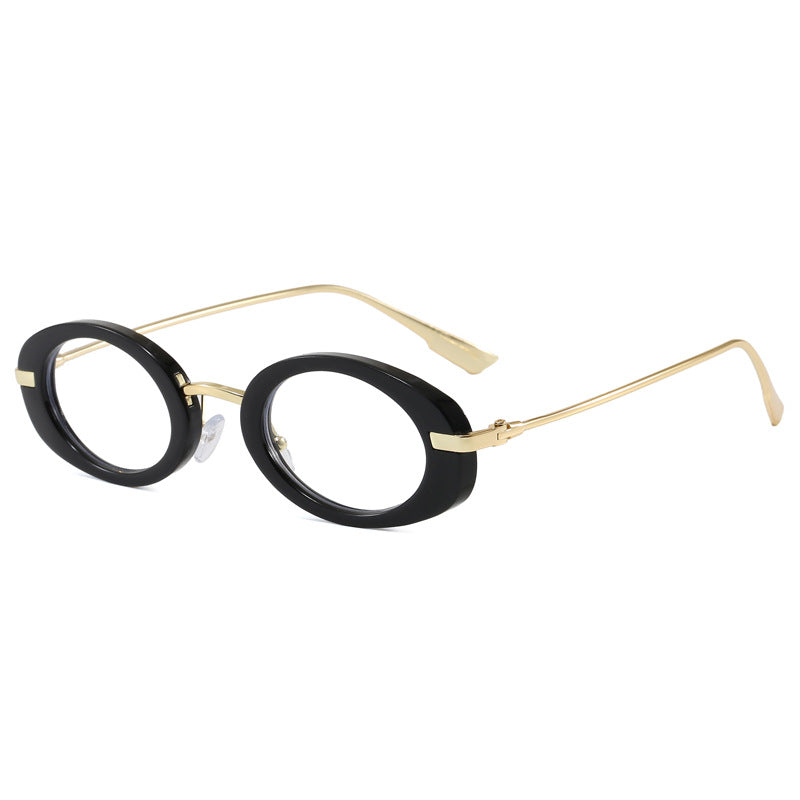 Modische Brille mit Ovalem Rahmen Karnz