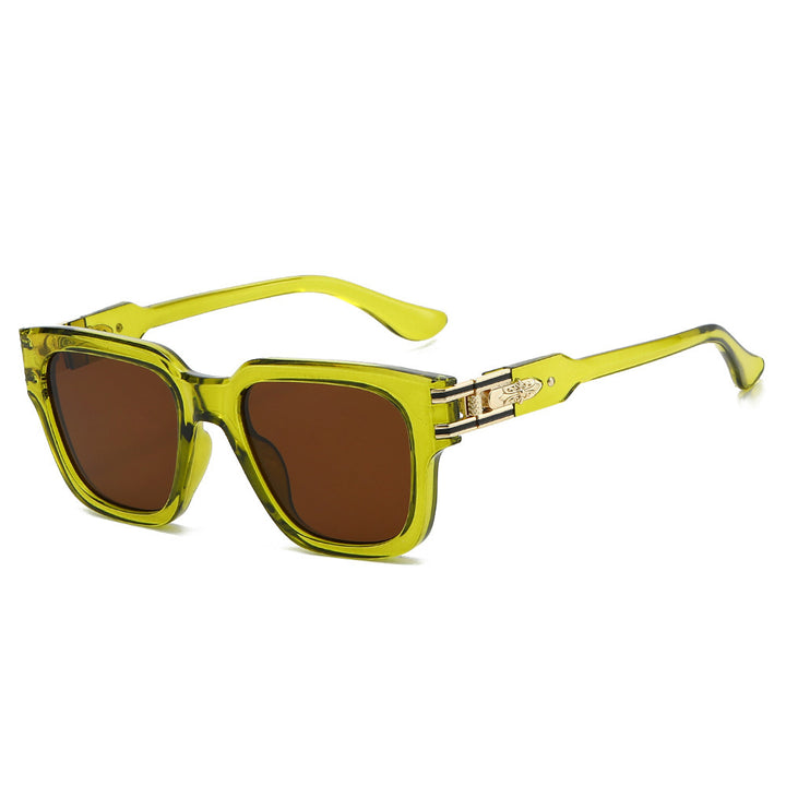 Retro-inspirierten Bold-Frame-Sonnenbrillen Karnz