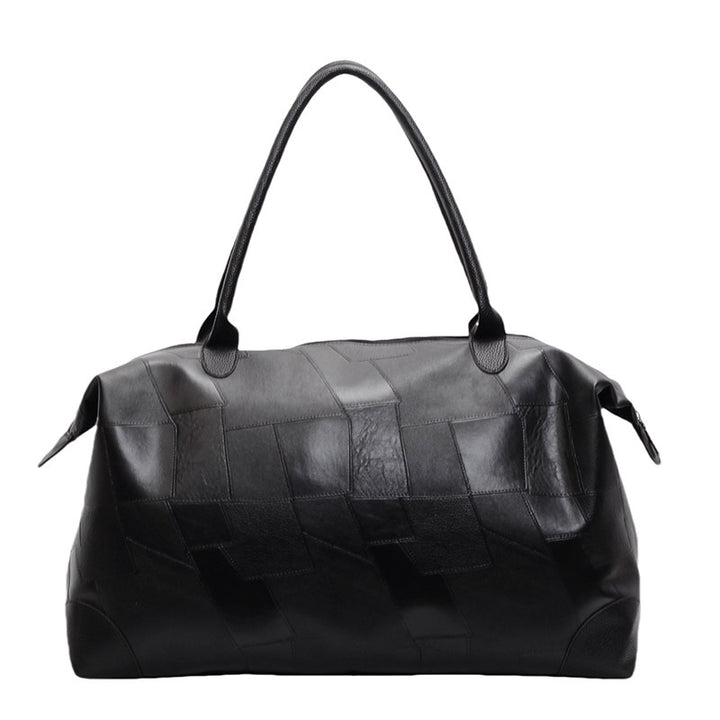 Luxuriöse Leder Reise Duffle Tasche